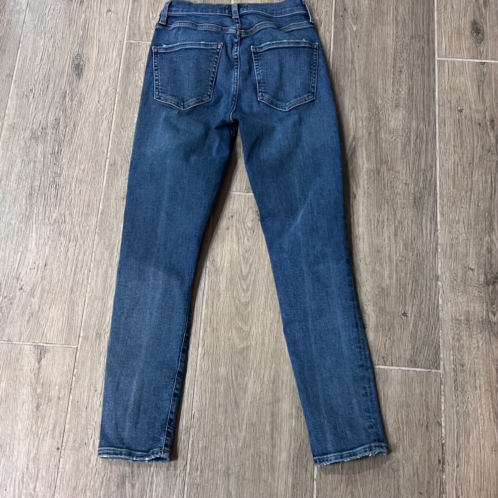 AGOLDE Jeans Distressed Blue Trendy Skinny Denim Cotton Turkey 90’s Slim Vintage - Picture 13 of 16